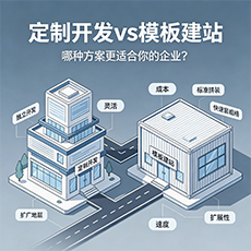 黔西南建站-定制开发vs模板建站:哪种方案更适合你的企业?