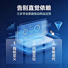 黔西南建站-告别直觉依赖：三步学会数据驱动网站运营
