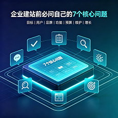 黔西南建站-企业建站前必问的7个核心问题 - 网站建设规划指南