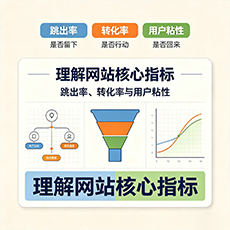 黔西南建站-理解网站核心指标:跳出率、转化率与用户粘性