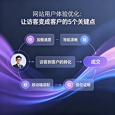 晴隆建站-网站用户体验优化：让访客变成客户的5个关键点