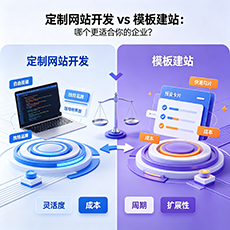 安龙建站-定制网站开发 vs 模板建站：哪个更适合你的企业？